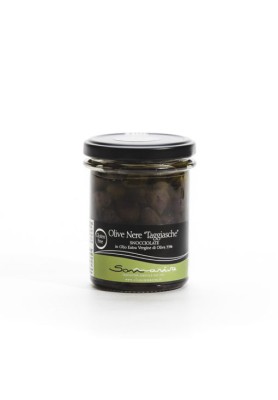 Olive Nere "Taggiasche" snocciolate In Olio Extra Vergine di Oliva - Linea Sommariva