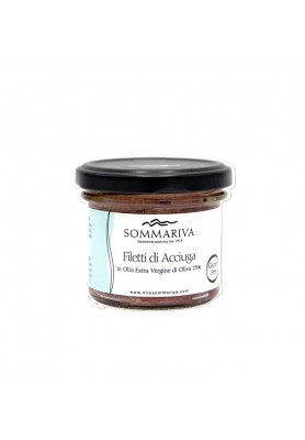 Filetti di Acciuga in olio extra vergine di oliva - Sommariva
