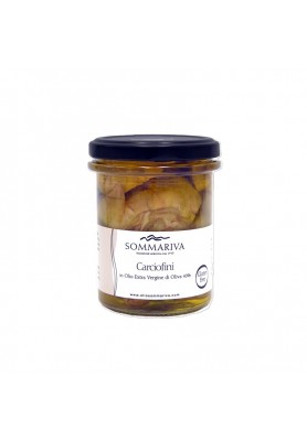 Carciofini in olio extra vergine di oliva 190g - Sommariva