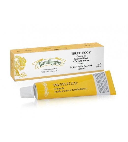 Crema di Tuorlo d'Uovo e Tartufo Bianco 27g - TartufLanghe