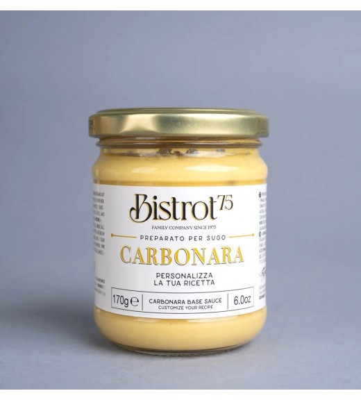 Sugo alla carbonara 170g - Bistrot 75 - TartufLanghe