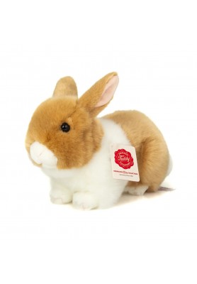 Peluche Coniglio Bianco e Beige 23 cm - Teddy Hermann