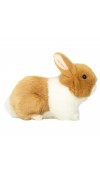 Peluche Coniglio Bianco e Beige 23 cm - Teddy Hermann