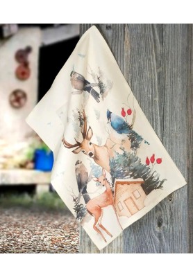 Canovaccio in lino stampa Buck - The Napking