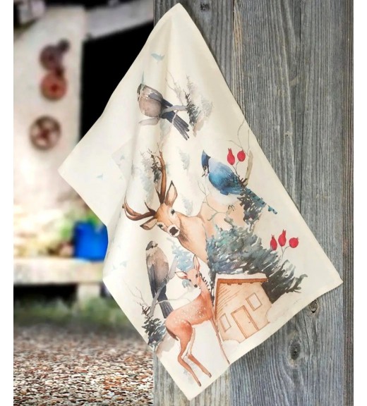 Canovaccio in lino stampa Buck - The Napking