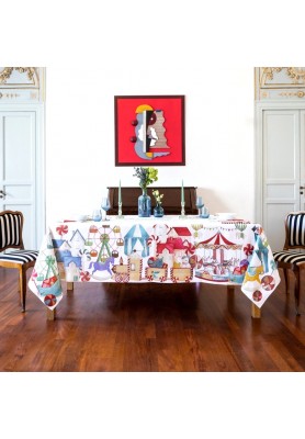 Tovaglia in lino stampa Circus - The Napking