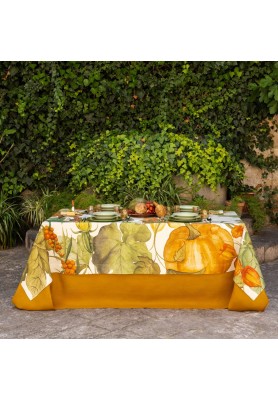 Tovaglia in lino stampa Potirons - The Napking