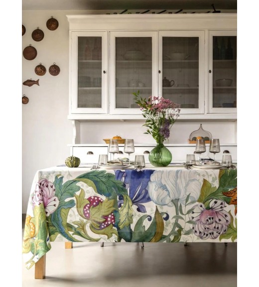 Tovaglia in lino stampa Morris - The Napking