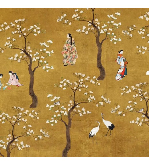 Runner in lino stampa Ukiyo - The Napking