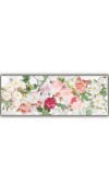 Runner in lino stampa Roses - The Napking