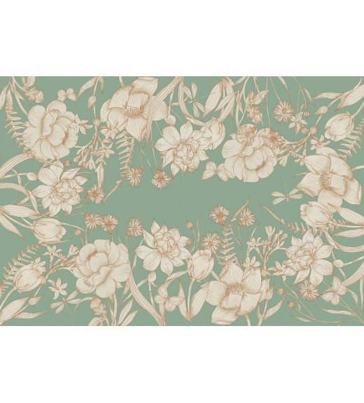 Tovaglia in Raso di Cotone stampa Amelie - The Napking