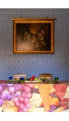 Tovaglia in lino stampa Bacco - The Napking