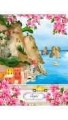 Canovaccio in Lino Bell'Italia stampa Capri Var.1 - The Napking