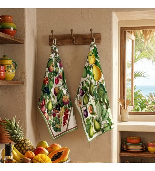 Canovaccio in Misto Lino stampa Exotica Var.1- The Napking