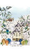 Canovaccio in Lino Bell'Italia stampa Puglia Var.2 - The Napking