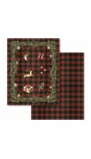 Plaid Merry Moments Velvet - The Napking Plaid Merry Moments Velvet - The Napking