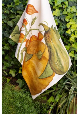 Canovaccio in Lino stampa Potirons Var.2 - The Napking