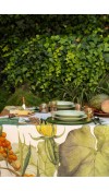 Tovaglia in lino stampa Potirons - The Napking