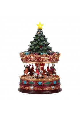 Carillon Giostra Carousel C/Led H35 - Timstor