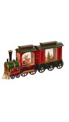 Lanterna Treno Babbo Natale water spinning - Timstor