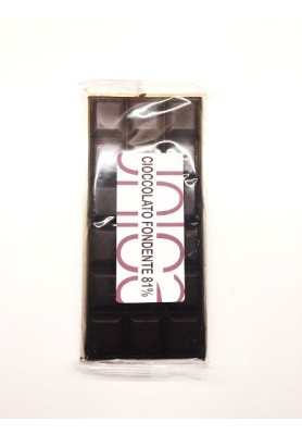 Tavoletta Artigianale Cioccolato Extra Fondente 81% - Unica Cioccolateria 1923