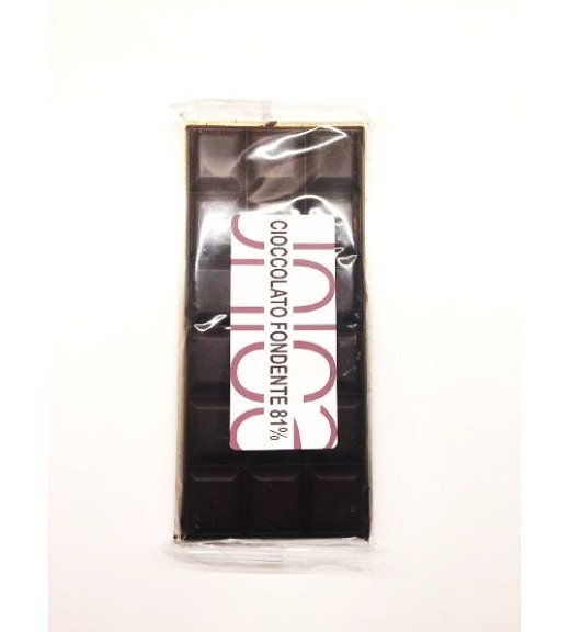 Tavoletta Artigianale Cioccolato Extra Fondente 81% - Unica Cioccolateria 1923