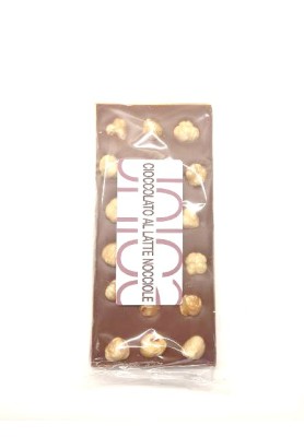 Tavoletta Artigianale Cioccolato al Latte Extra e Nocciole - Unica Cioccolateria 1923