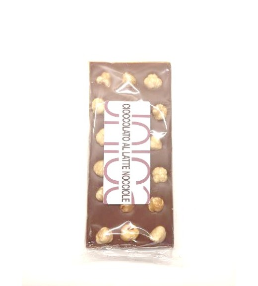 Tavoletta Artigianale Cioccolato al Latte Extra e Nocciole - Unica Cioccolateria 1923