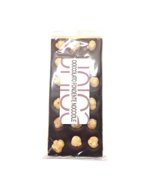 Tavoletta Artigianale Cioccolato Fondente 61% e Nocciole - Unica Cioccolateria 1923