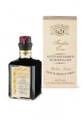 Aceto Balsamico di Modena IGP Foglia Oro 250ml - La Vecchia Dispensa