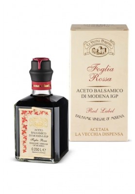 Aceto Balsamico di Modena IGP Foglia Rossa 250ml - La Vecchia Dispensa