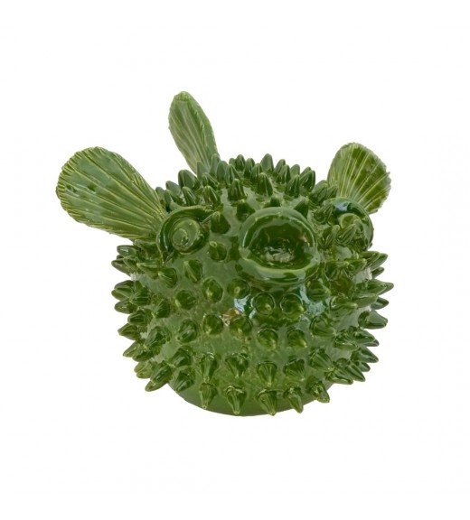 Pesce Palla Verde - Verus Ceramiche Caltagirone