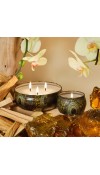 Candela Japonica 3W Tin - Fragranza Baltic Amber - Voluspa