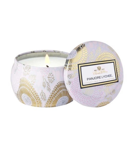 Candela Japonica Mini Tin - Fragranza Panjore Lychee - Voluspa