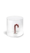 Bicchiere in vetro decori natalizi NAT3 - WD Lifestyle