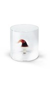 Bicchiere in vetro decori natalizi NAT - WD Lifestyle