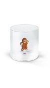 Bicchiere in vetro decori natalizi NAT - WD Lifestyle