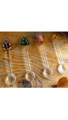 Cucchiaini in vetro decoro Natale2 - WD Lifestyle