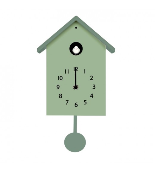 Orologio a cucù colore Verde - WD Lifestyle