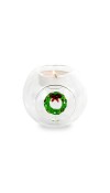 Porta Tealight in vetro decori Natalizi - WD Lifestyle