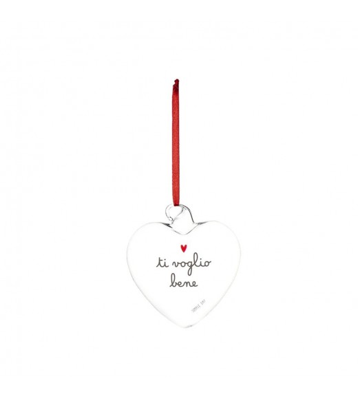 Pallina Cuore Piccola decoro Ti Voglio Bene - Simple Day