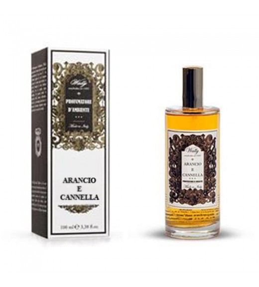 Profumo Ambiente Spray Fragranza Arancio e Cannella 100 ml - Wally 1925 