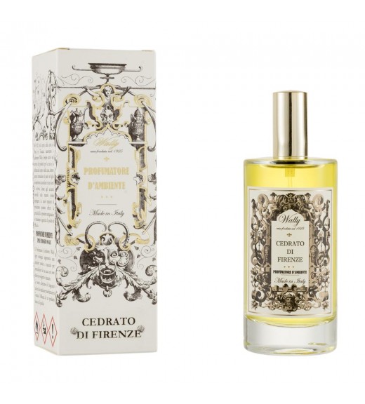 Profumo Ambiente EcoSpray Fragranza Cedrato di Firenze 100 ml - Wally 1925 